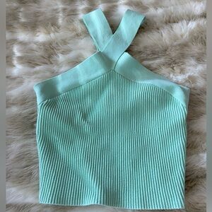 Mint Aritzia top